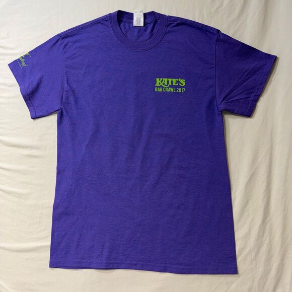 Klondike Kate’s Bar Crawl Tee Medium Just One Drink UD Newark DE Party Summer - Picture 2 of 7